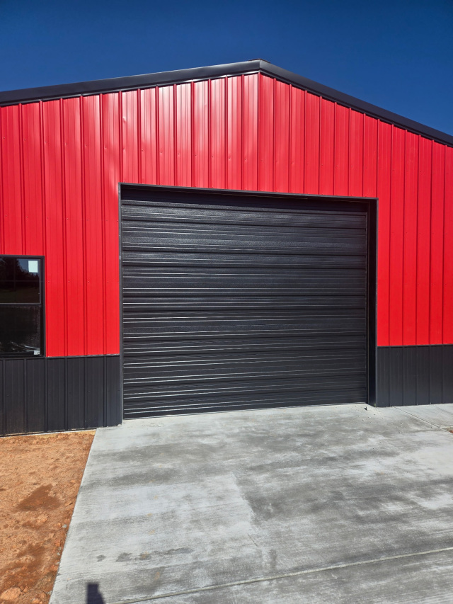 garage door off track fix